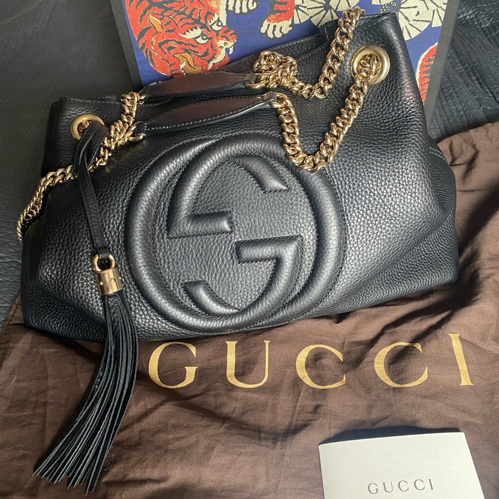 Gucci soho bag MINT condition (medium size)
